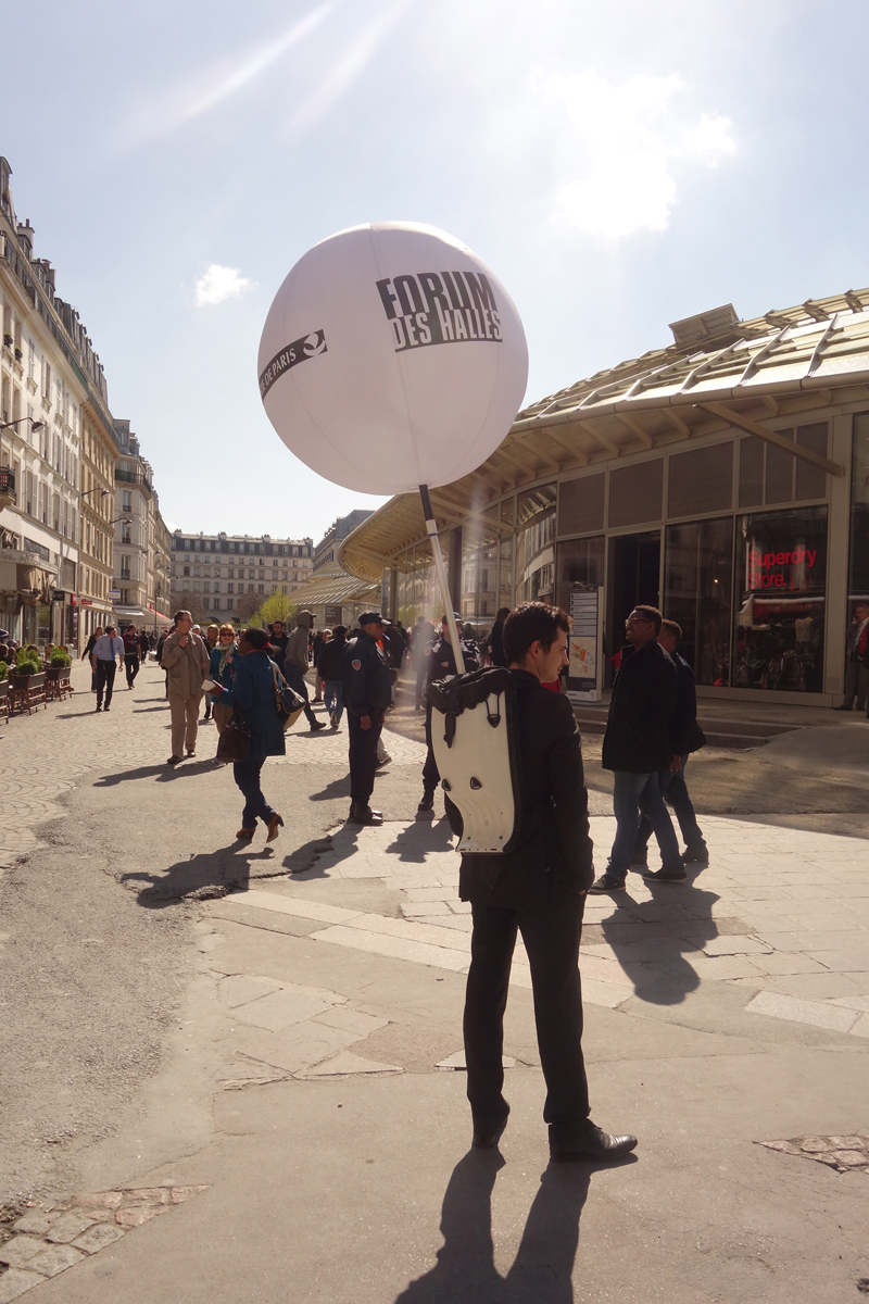 Inauguration du Forum des Halles de Paris