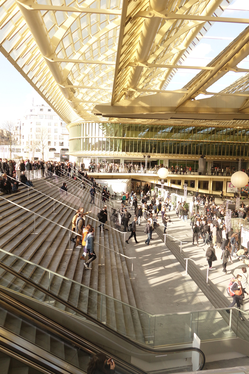 Inauguration du Forum des Halles de Paris