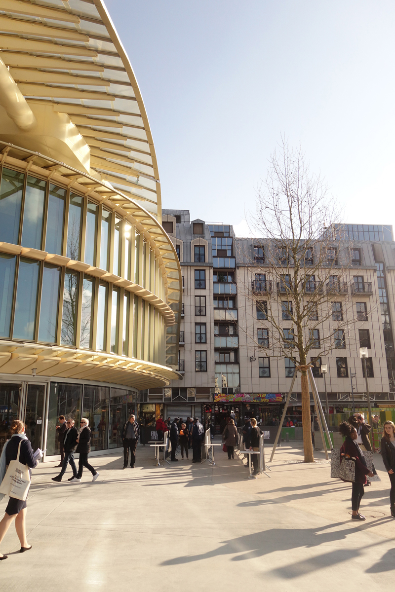 Inauguration du Forum des Halles de Paris