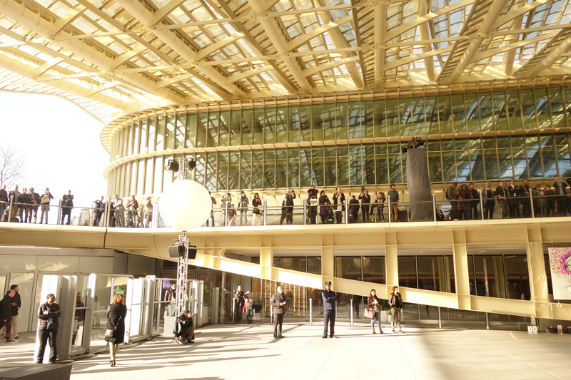 Inauguration du Forum des Halles de Paris