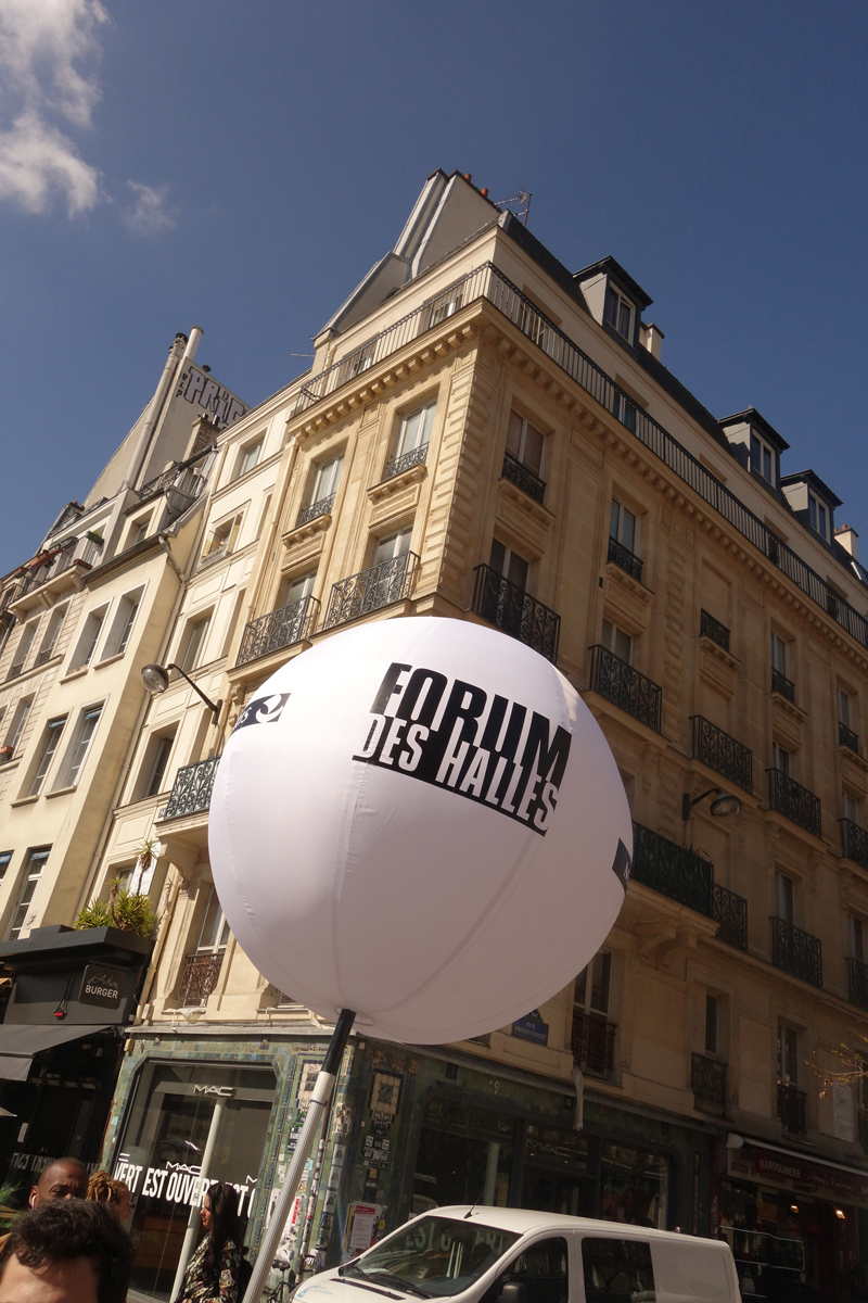 Inauguration du Forum des Halles de Paris