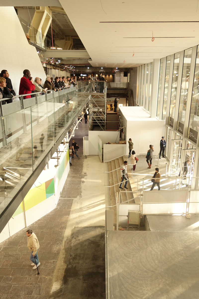 Inauguration du Forum des Halles de Paris