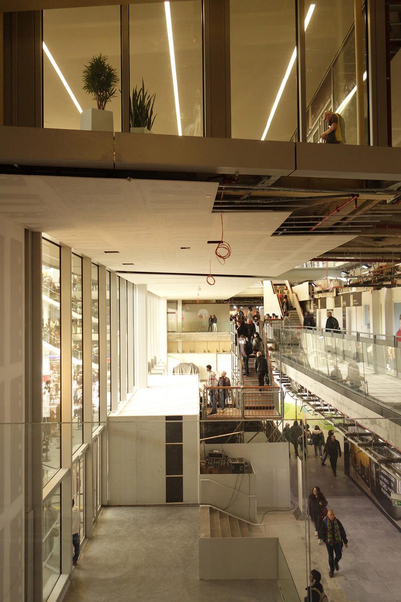 Inauguration du Forum des Halles de Paris