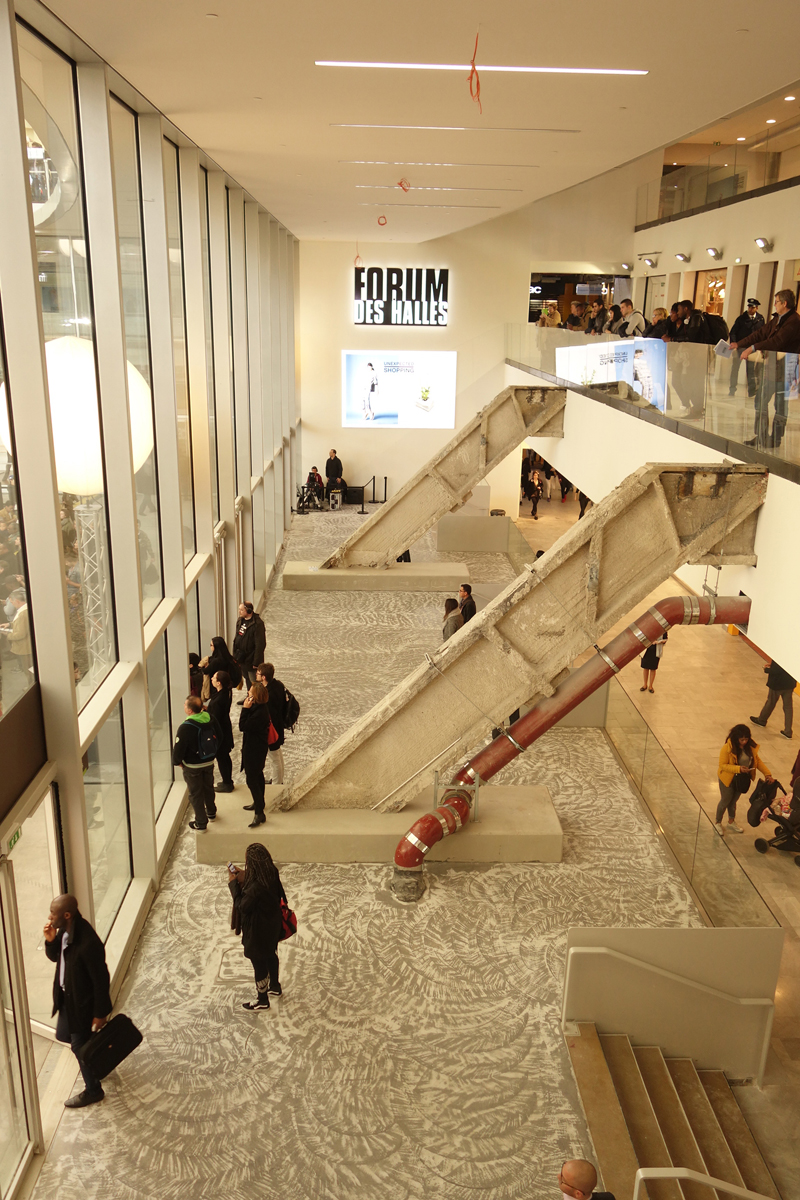 Inauguration du Forum des Halles de Paris