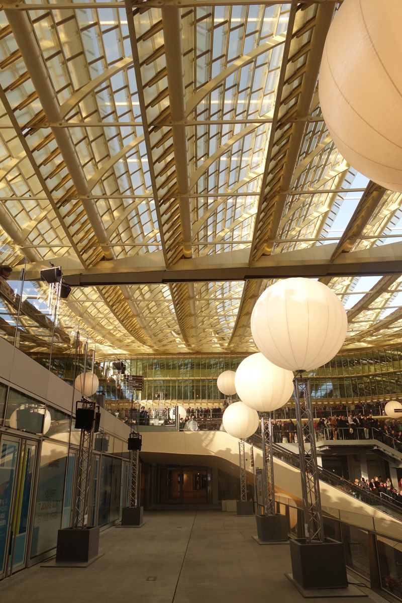 Inauguration du Forum des Halles de Paris