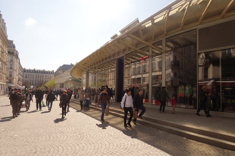 Inauguration du Forum des Halles de Paris