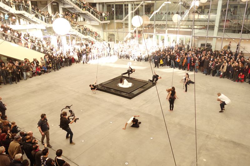 Inauguration du Forum des Halles de Paris