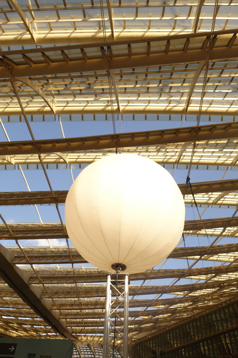 Inauguration du Forum des Halles de Paris