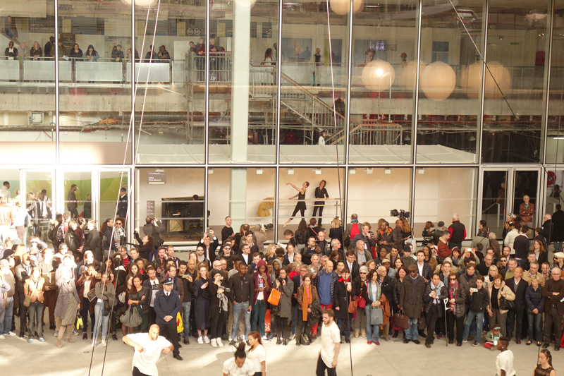 Inauguration du Forum des Halles de Paris