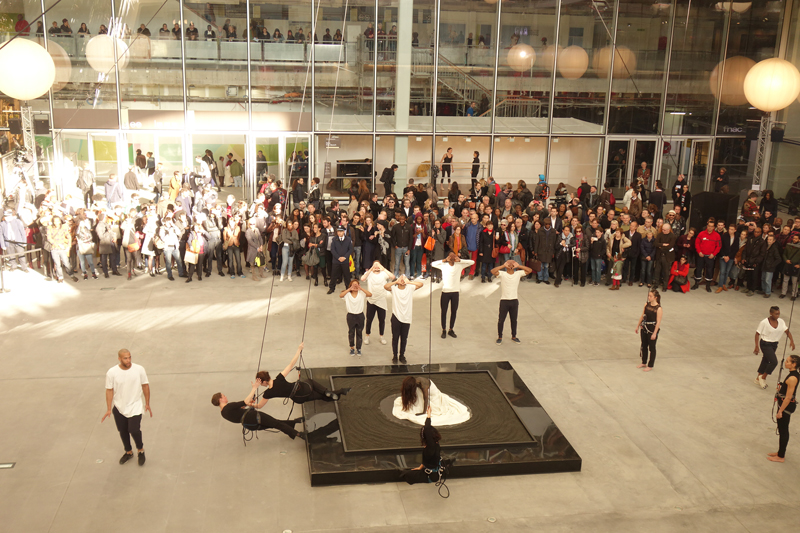 Inauguration du Forum des Halles de Paris