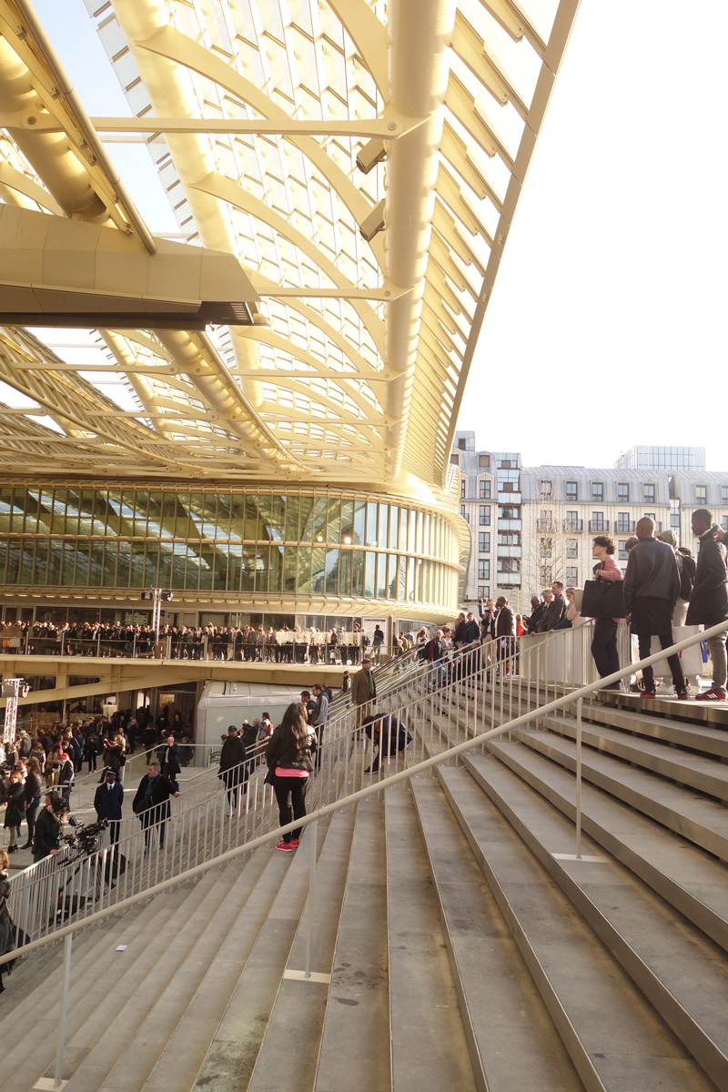 Inauguration du Forum des Halles de Paris