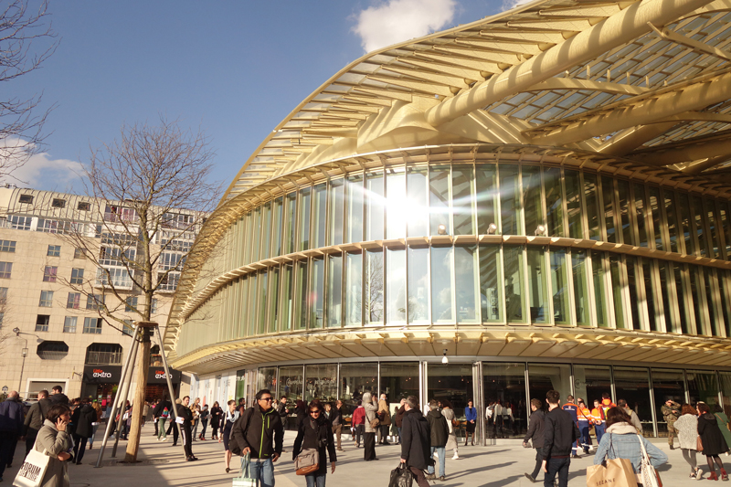 Inauguration du Forum des Halles de Paris