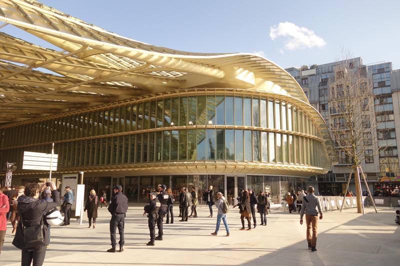 Inauguration du Forum des Halles de Paris