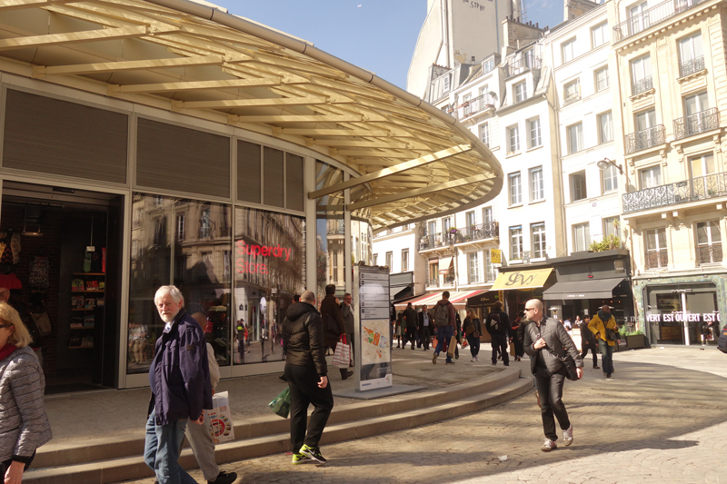 Inauguration du Forum des Halles de Paris