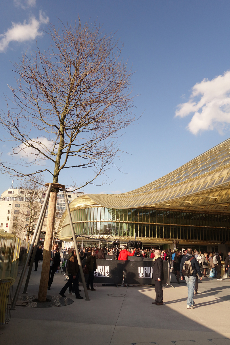 Inauguration du Forum des Halles de Paris