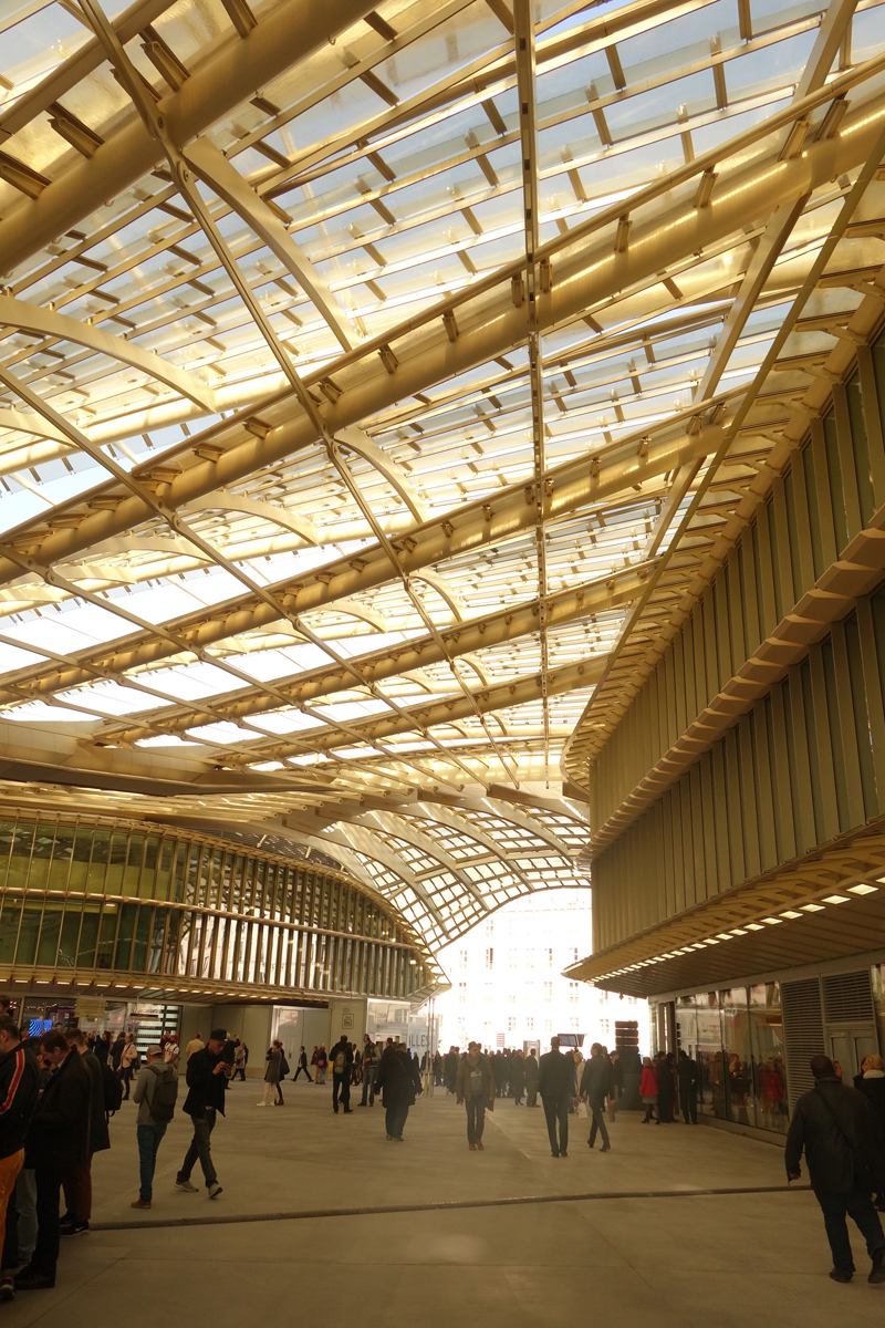 Inauguration du Forum des Halles de Paris