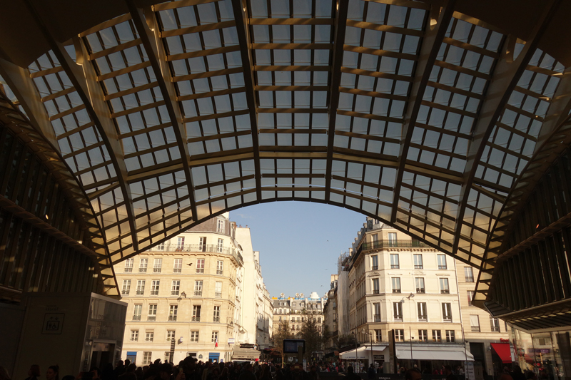 Inauguration du Forum des Halles de Paris