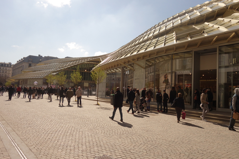 Inauguration du Forum des Halles de Paris