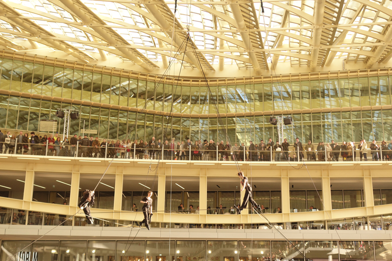 Inauguration du Forum des Halles de Paris