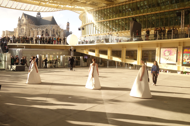 Inauguration du Forum des Halles de Paris