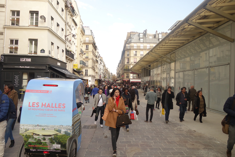 Inauguration du Forum des Halles de Paris