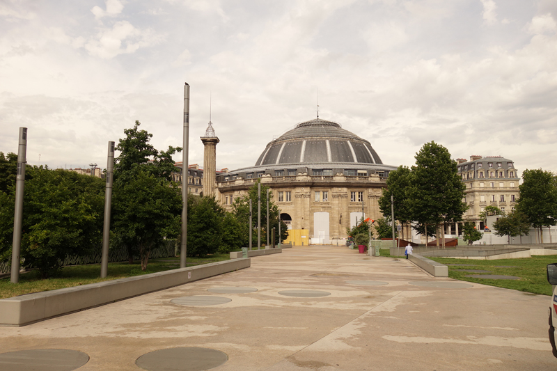 Travaux des jardins du Forum des Halles